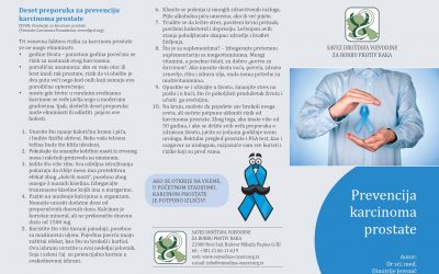 Dr sci. med. Dimitrije Jeremić – Prevencija karcinoma prostate