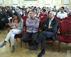 Predavanje u gimnaziji J. J. Zmaj u Novom Sadu
